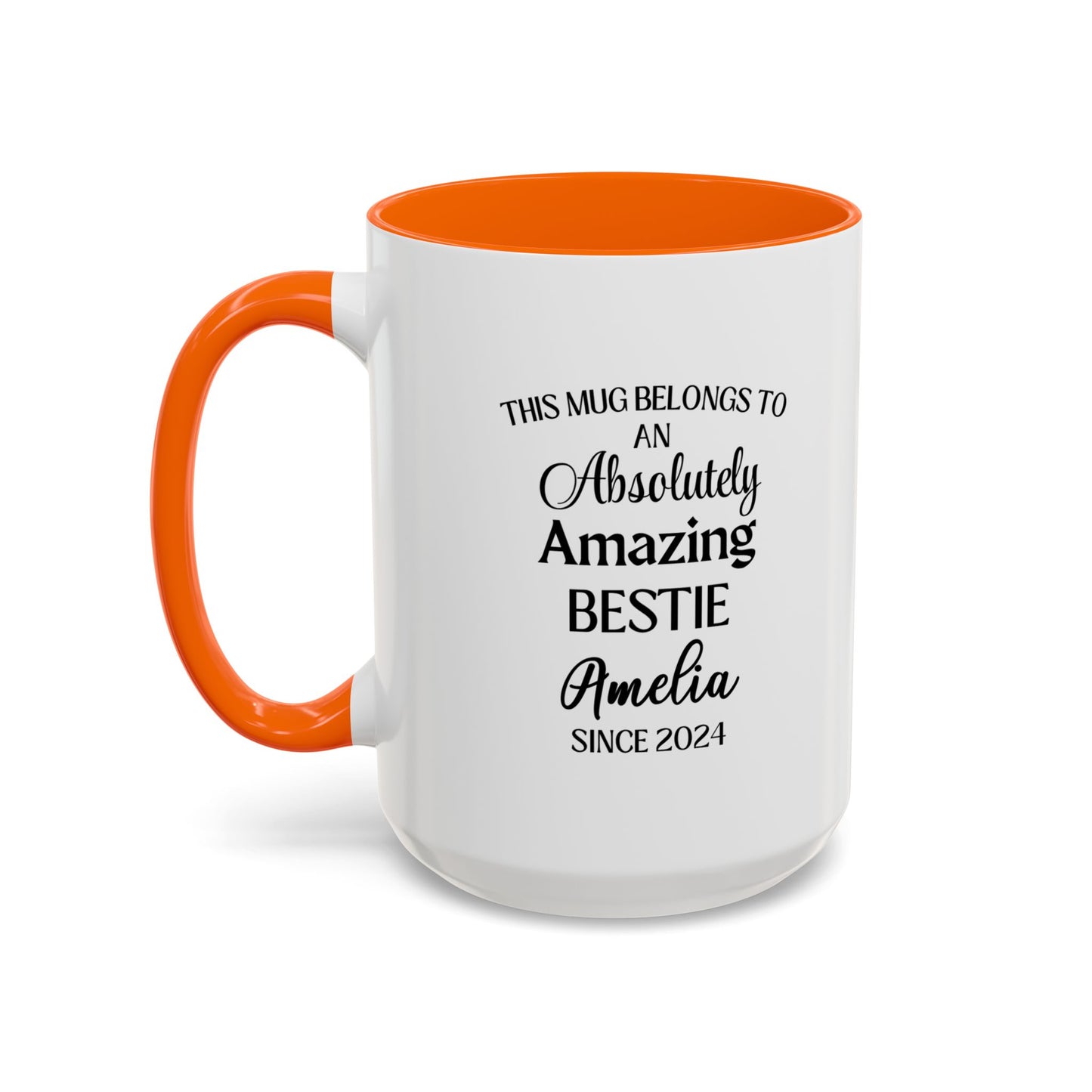 Bestie Mug, Funny Best Friend Gift, Custom BFF Coffee Cup, Personalized Mug for Best Friend, Cute Friendship Gift