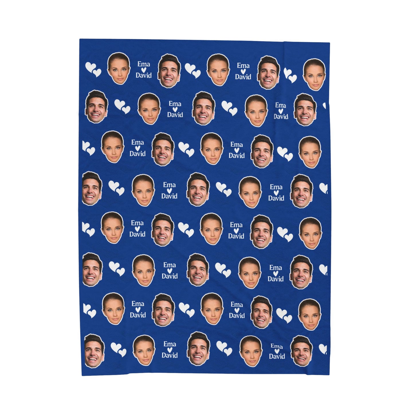 Personalized Face Blanket, Custom Photo Blanket, Faces on Blanket, Gift for Family, Custom Image Blanket, Graduation Gift, Cozy Throw