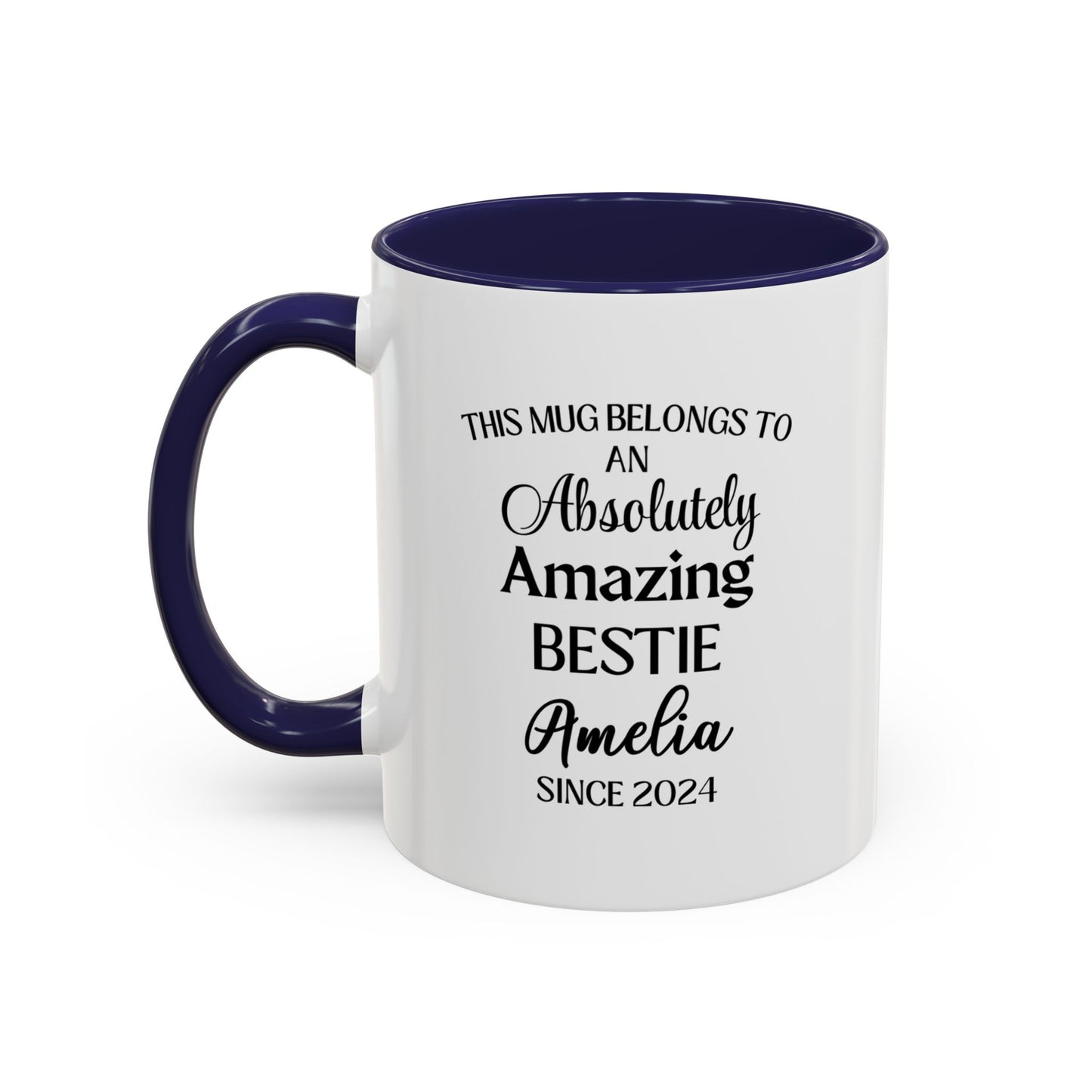 Bestie Mug, Funny Best Friend Gift, Custom BFF Coffee Cup, Personalized Mug for Best Friend, Cute Friendship Gift