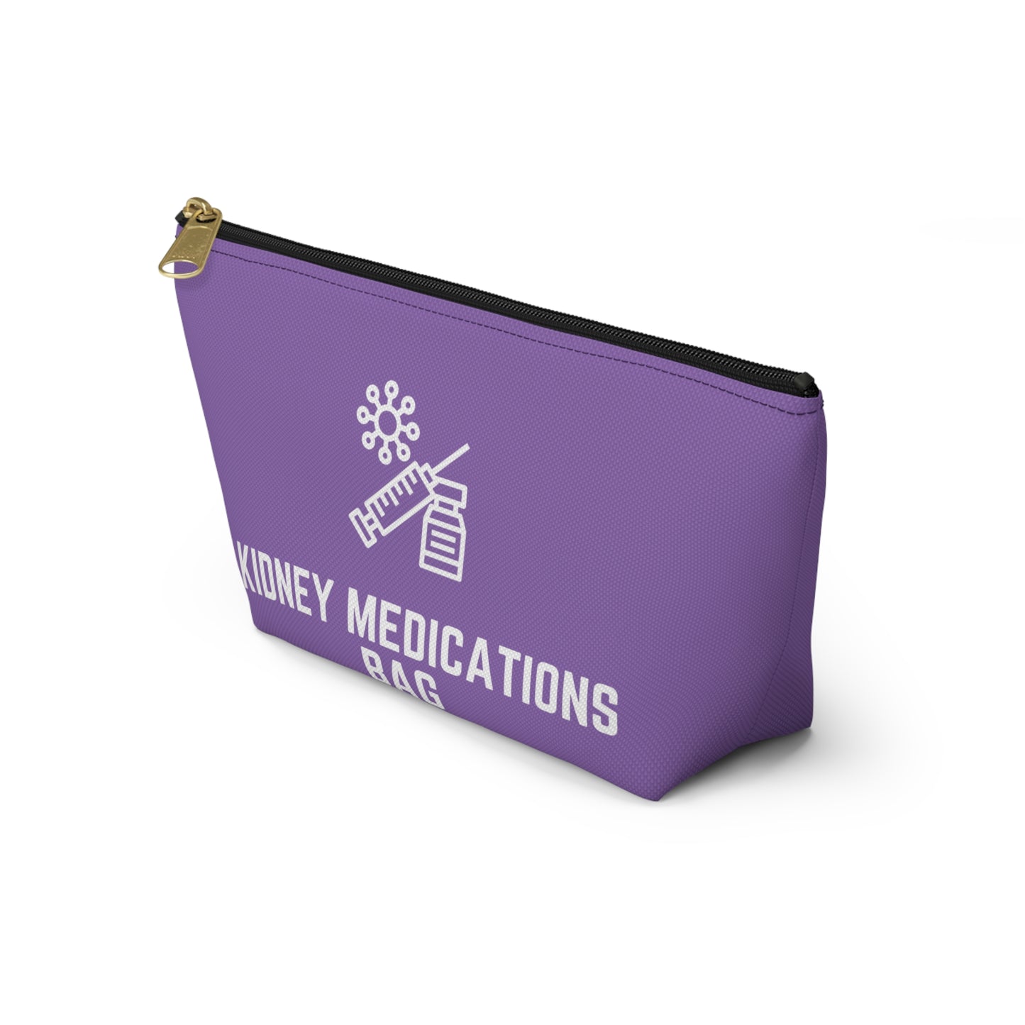 Personalized Kidney Medications Bag for Daily Pill Organizer Travel Case for Chronic Kidney Disease Supplies and Health Essentials