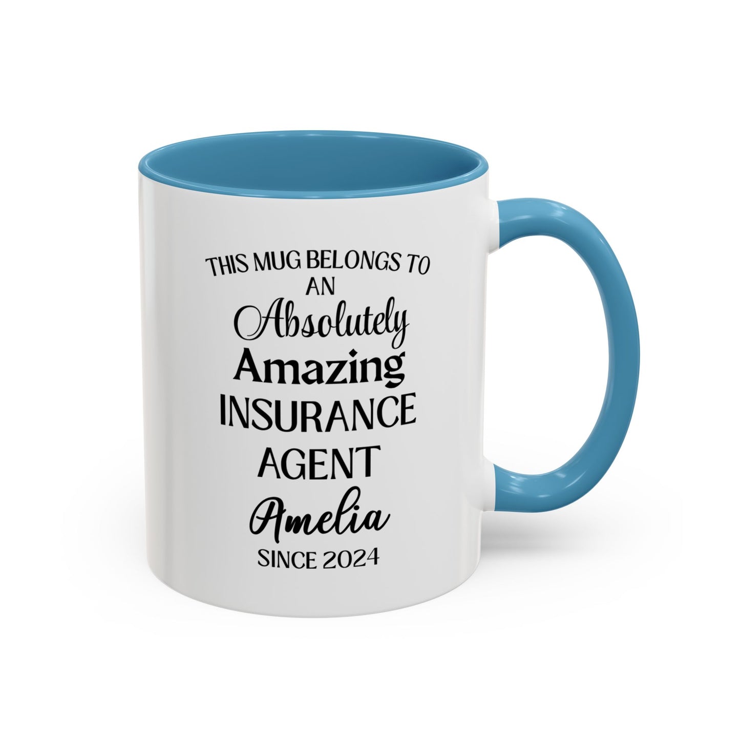 Custom Insurance Agent Mug, Funny Risk Manager Gift, Personalized Office Mug, Financial Advisor Coffee Cup