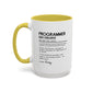 Custom Programmer Mug, Code Conjurer Dictionary Mug, Funny Software Developer Gift, Tech Coffee Cup, Colorful Mugs 11oz 15oz