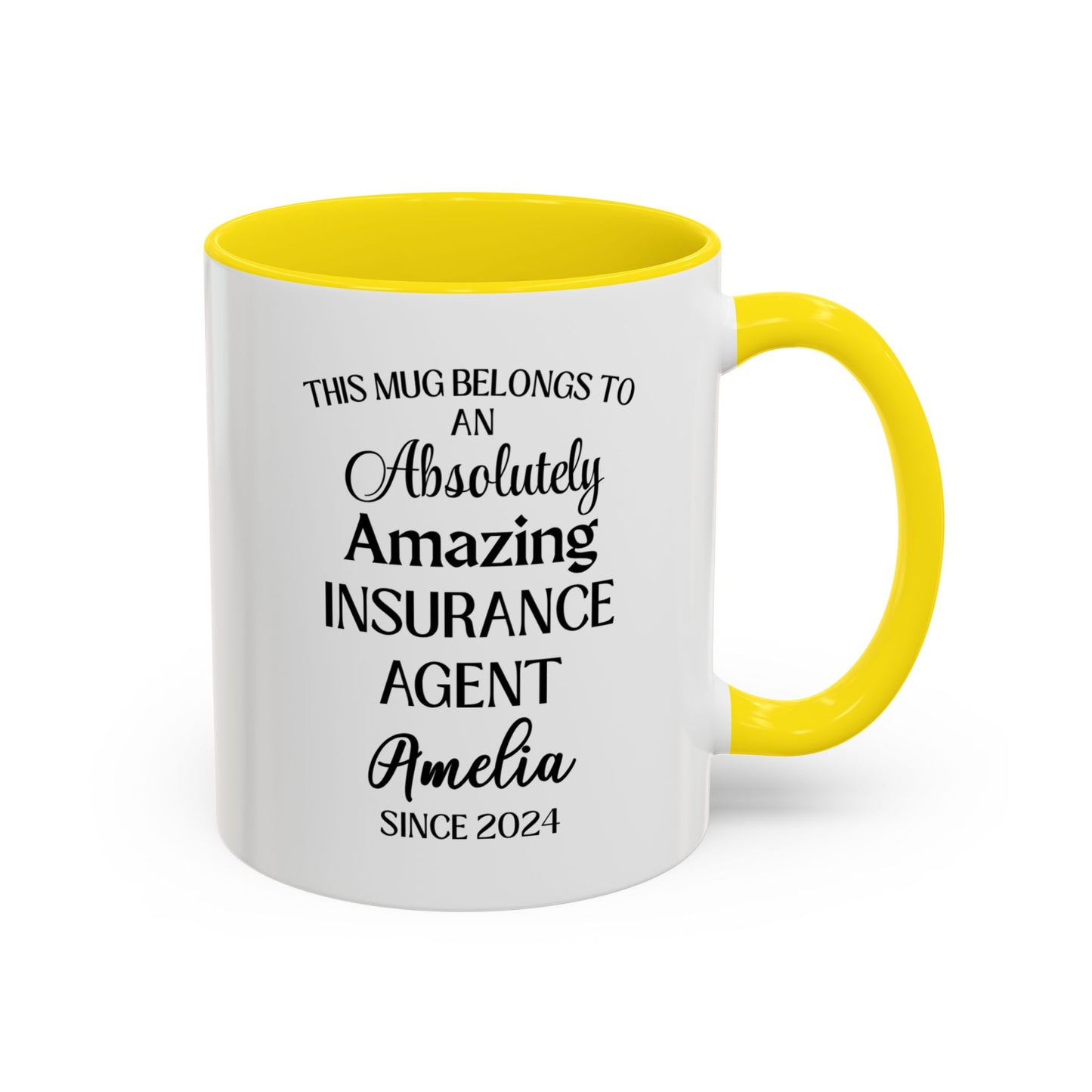 Custom Insurance Agent Mug, Funny Risk Manager Gift, Personalized Office Mug, Financial Advisor Coffee Cup