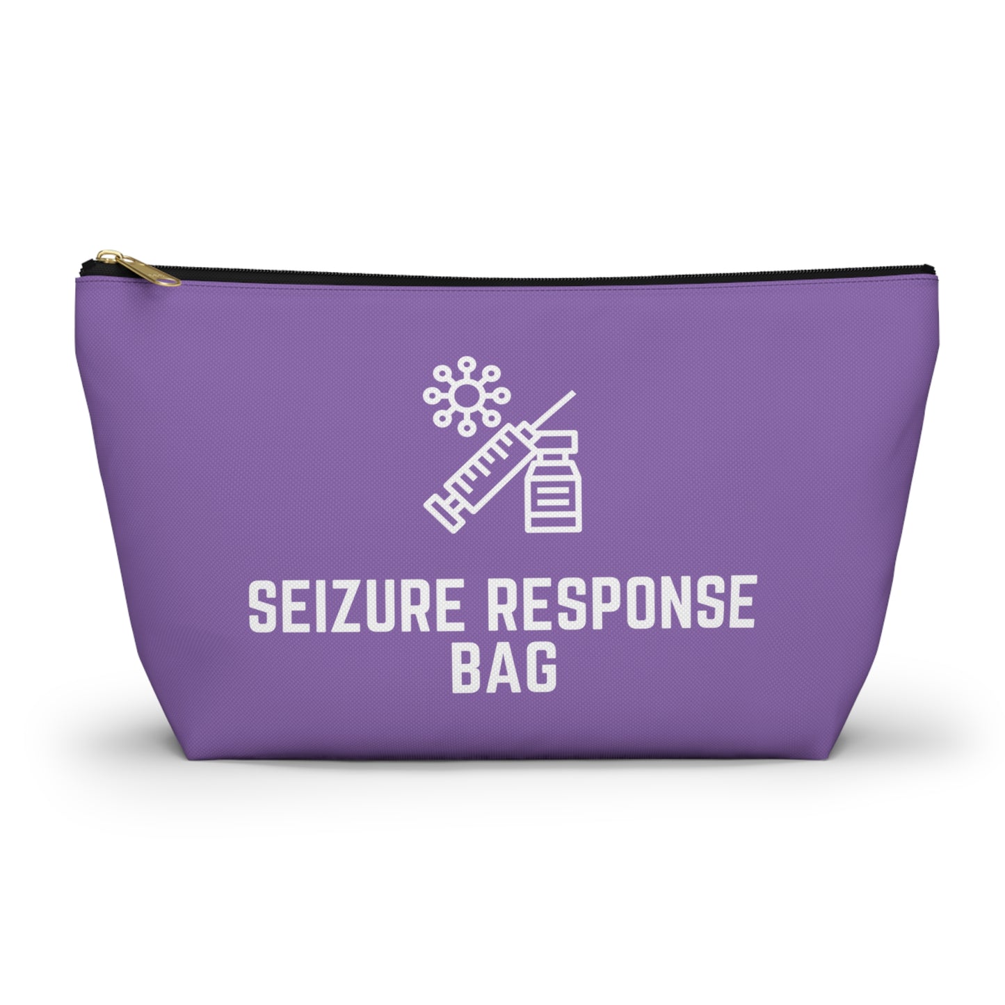Personalized Seizure Response Bag for Emergency Medication Storage Travel Organizer for Epilepsy Safety Supplies and Medical Info