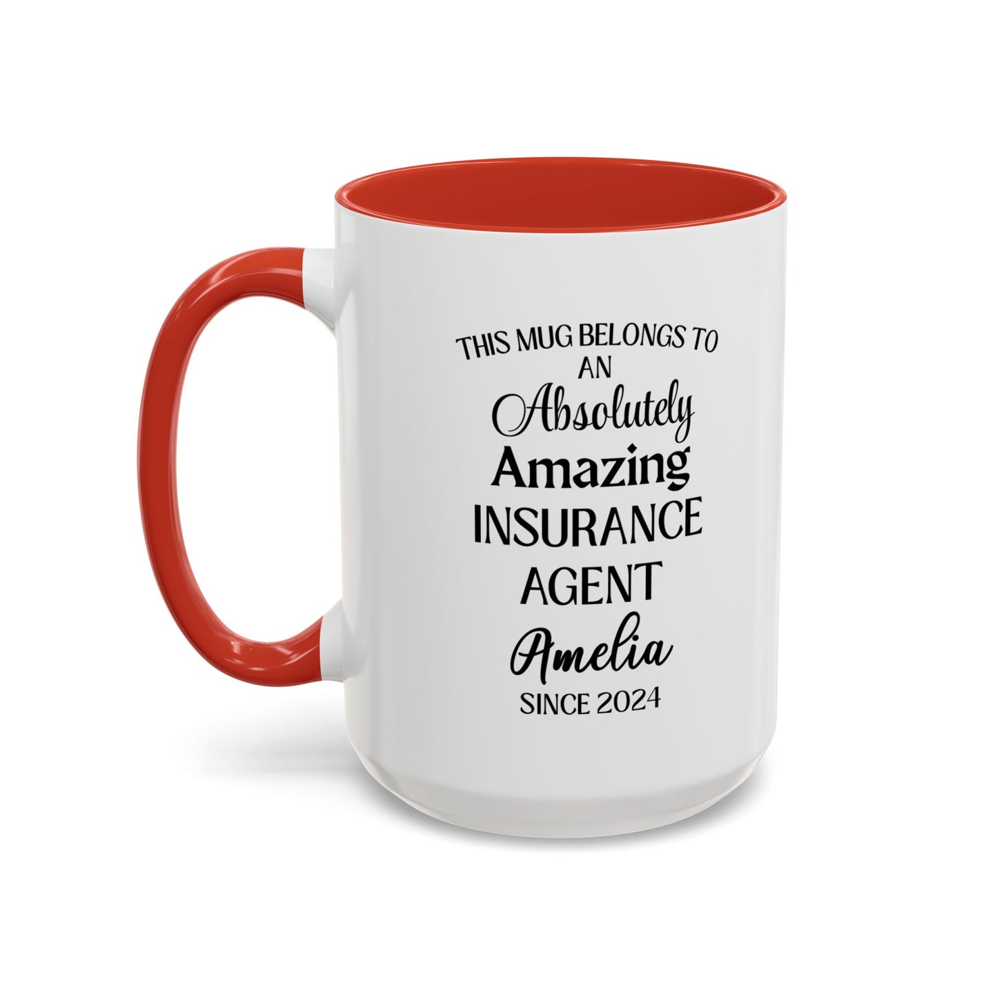 Custom Insurance Agent Mug, Funny Risk Manager Gift, Personalized Office Mug, Financial Advisor Coffee Cup