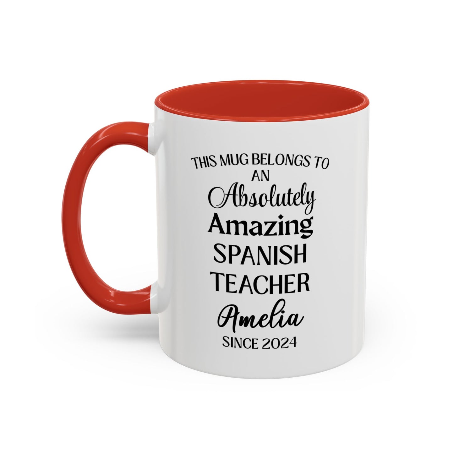 Mug, Custom Spanish Teacher Gift, Gracias Teacher Cup, Funny Language Instructor, Personalized Coffee Mug