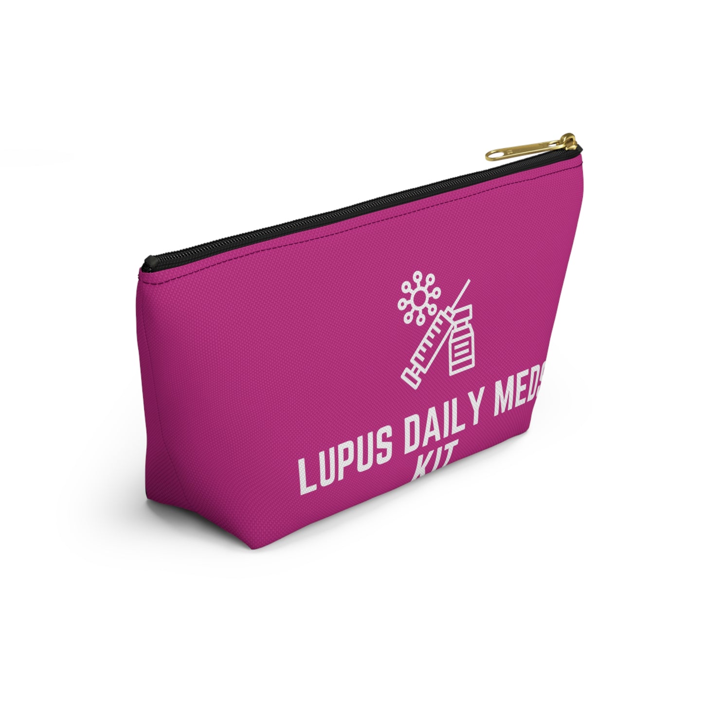 Personalized Lupus Daily Meds Kit Pouch for Medication Storage Travel Organizer for Chronic Illness Care and Health Essentials