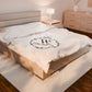 Custom Family Name Blanket, Last Name Blanket, Initials Blanket, Wedding Gift, Anniversary Gift, Housewarming Gift, Gift for Family