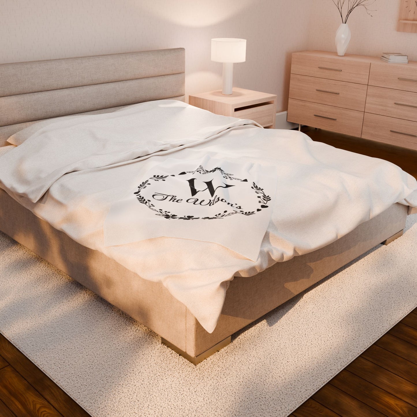 Custom Family Name Blanket, Last Name Blanket, Initials Blanket, Wedding Gift, Anniversary Gift, Housewarming Gift, Gift for Family