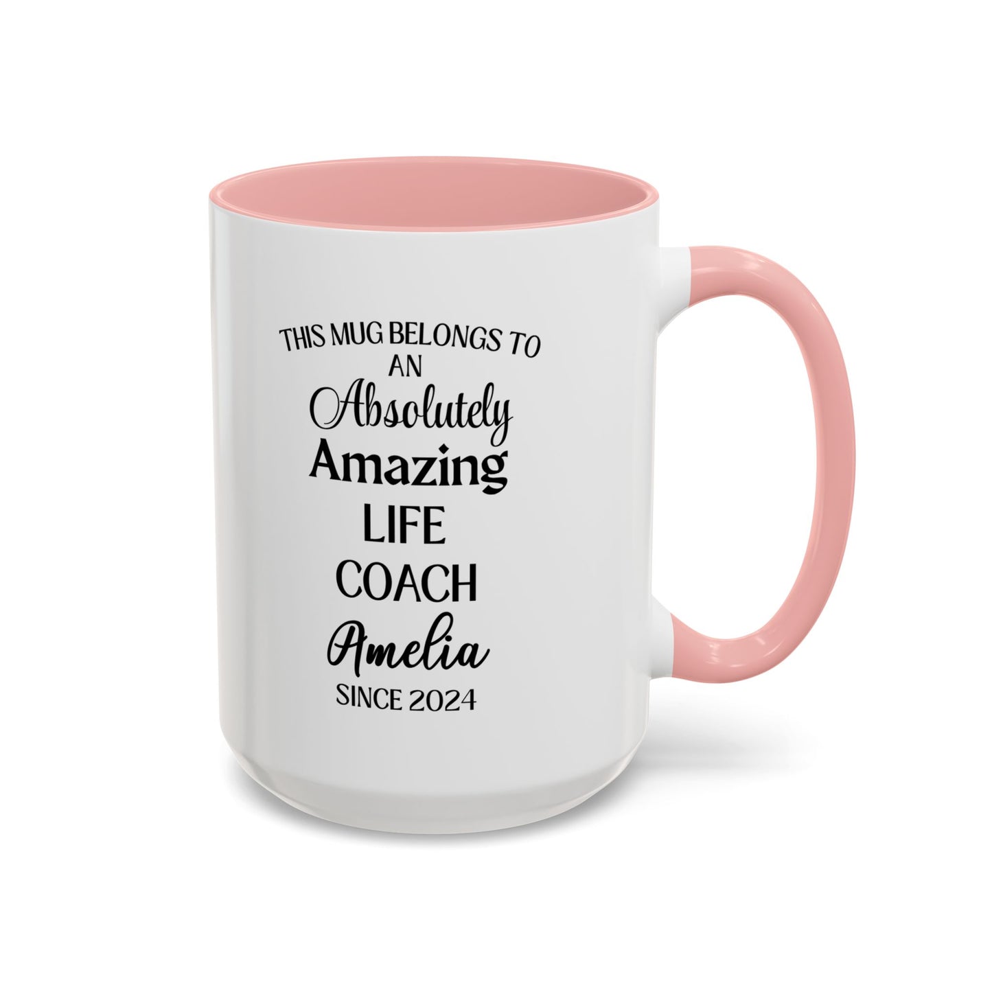 Custom Life Coach Mug, Funny Motivational Mentor Gift, Personalized Coach Mug, Empowerment Coffee Cup