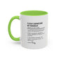 Custom Flight Dispatcher Mug, Funny Aviation Gift, Dispatcher Dictionary Mug, Personalized Pilot Mug, Airport Crew Coffee Cup