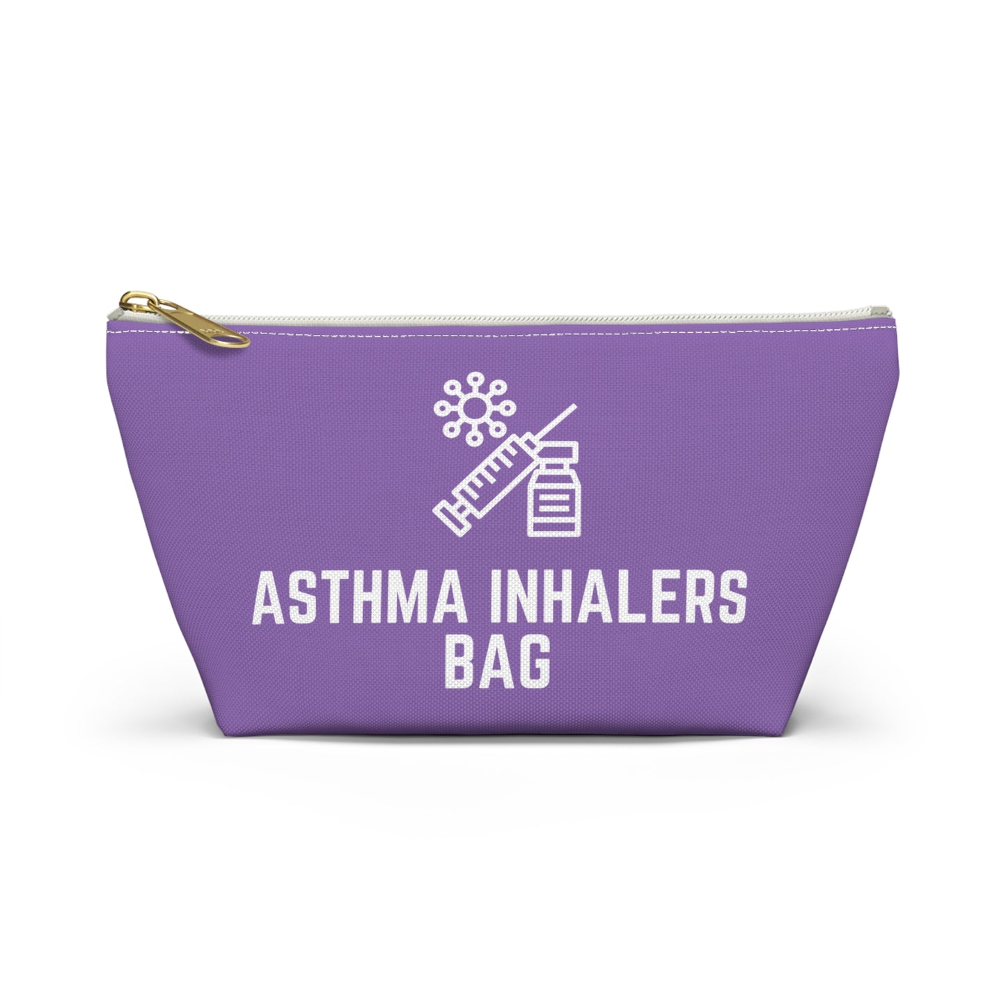 Personalized Asthma Inhalers Bag Pouch for Inhaler Storage Travel Organizer for Asthma Medication and Emergency Relief Essentials
