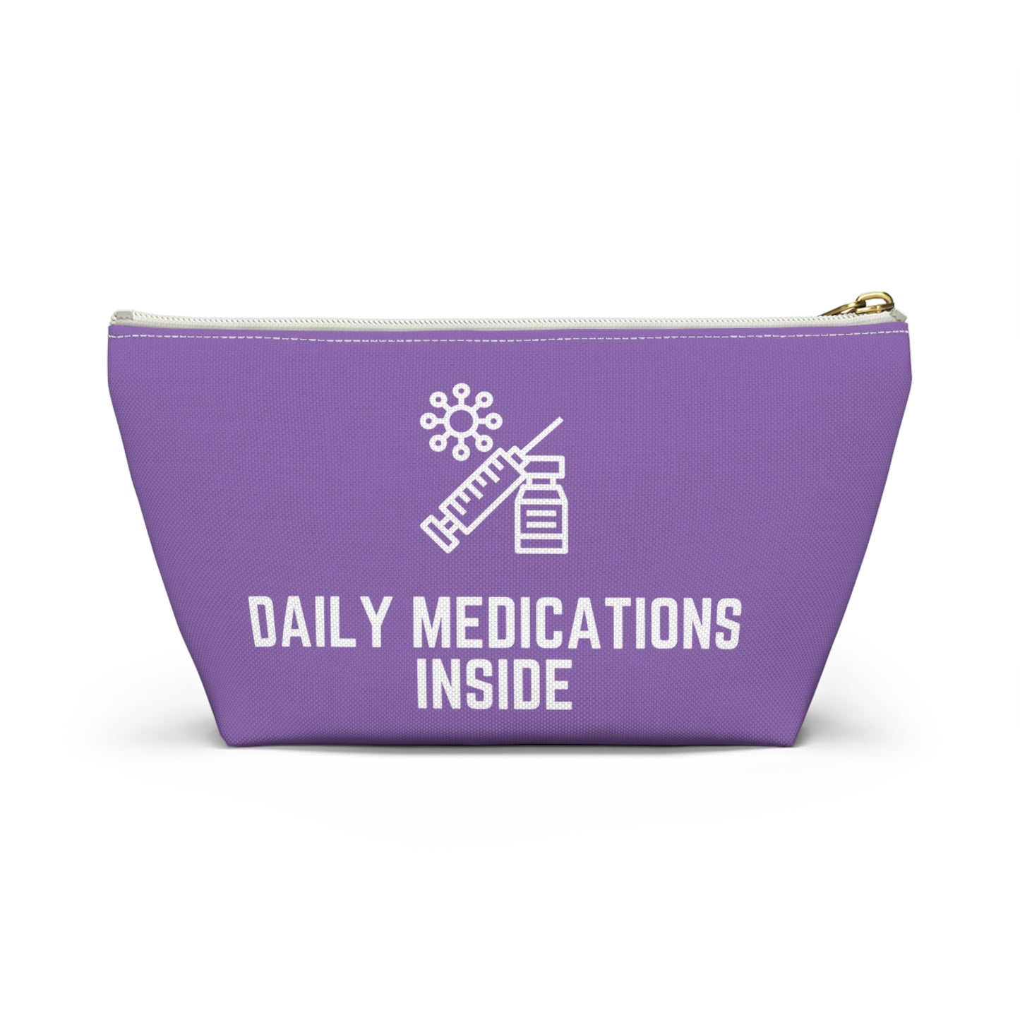 Personalized Daily Medications Inside Pouch for Organized Medication Storage Travel Organizer for Pills and Health Essentials