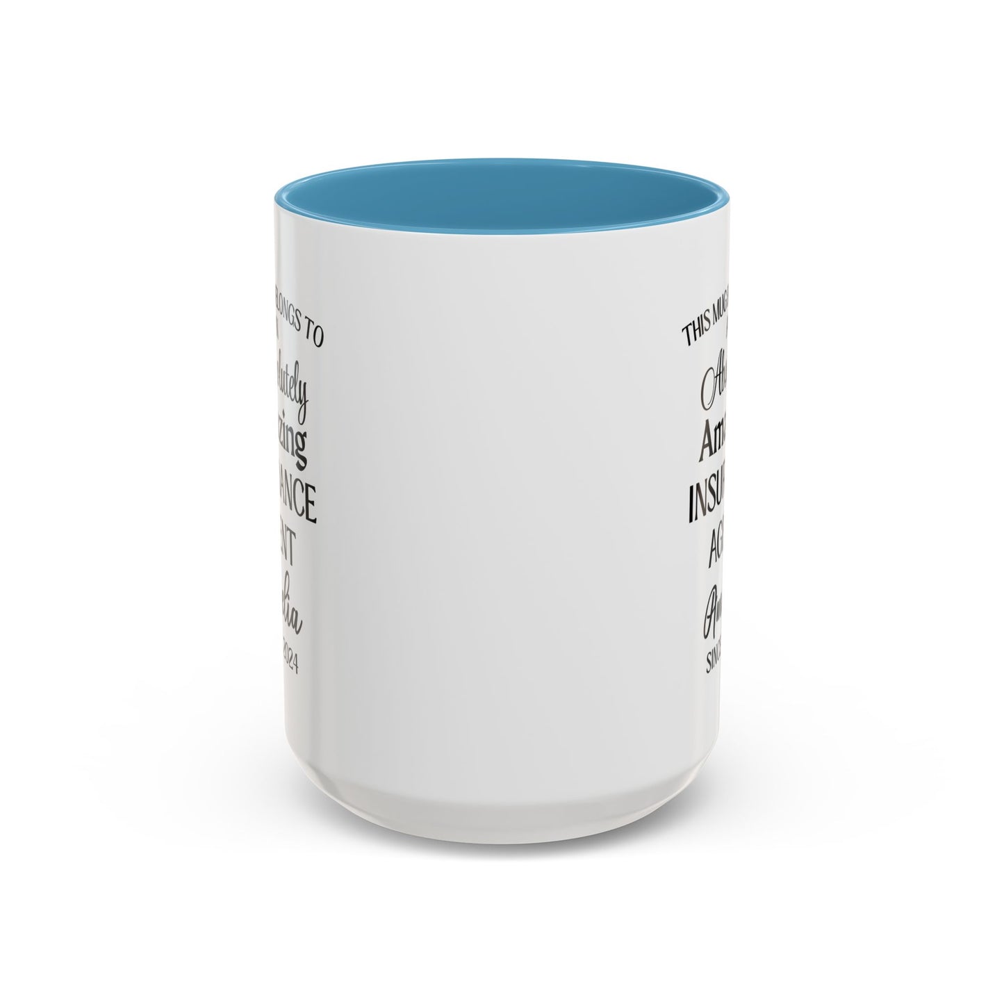 Custom Insurance Agent Mug, Funny Risk Manager Gift, Personalized Office Mug, Financial Advisor Coffee Cup
