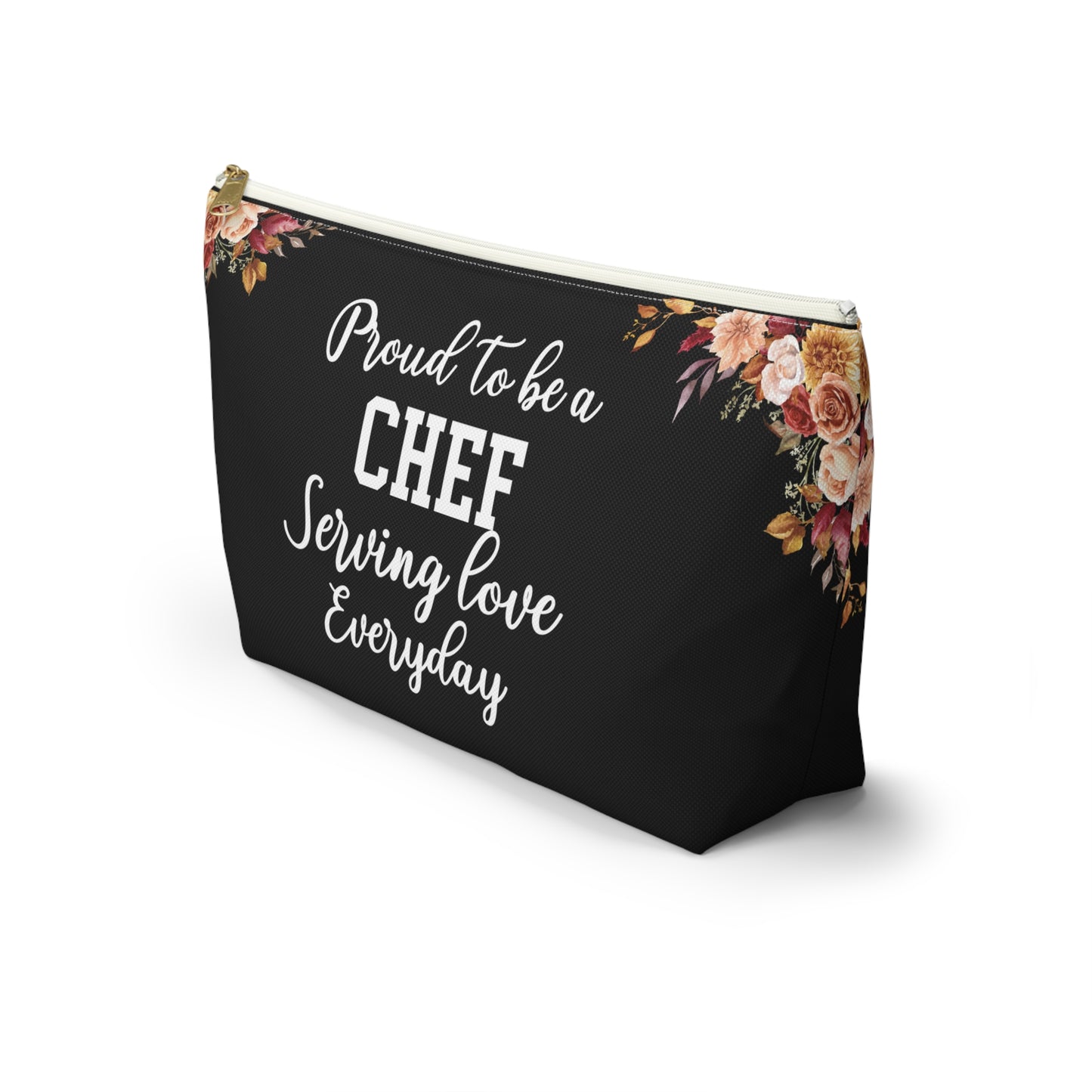 Proud To Be A Chef Pouch Serving Love Everyday Cooking Lover Gift For Him Or Her Kitchen Essentials Bag Culinary Student Accessory Pouch