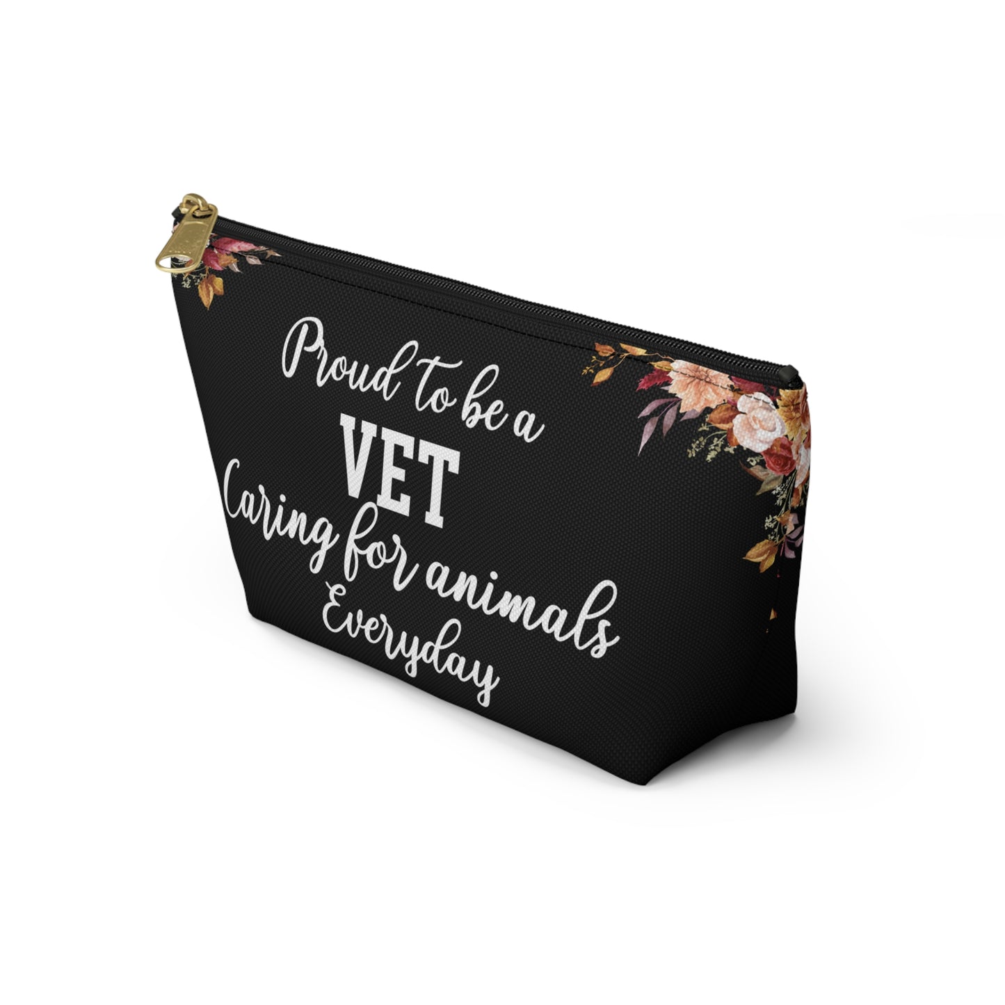 Vet Essentials Pouch Animal Care Organizer Zipper Bag for Veterinarians Medical Supplies Storage Portable and Durable Gift for Vets