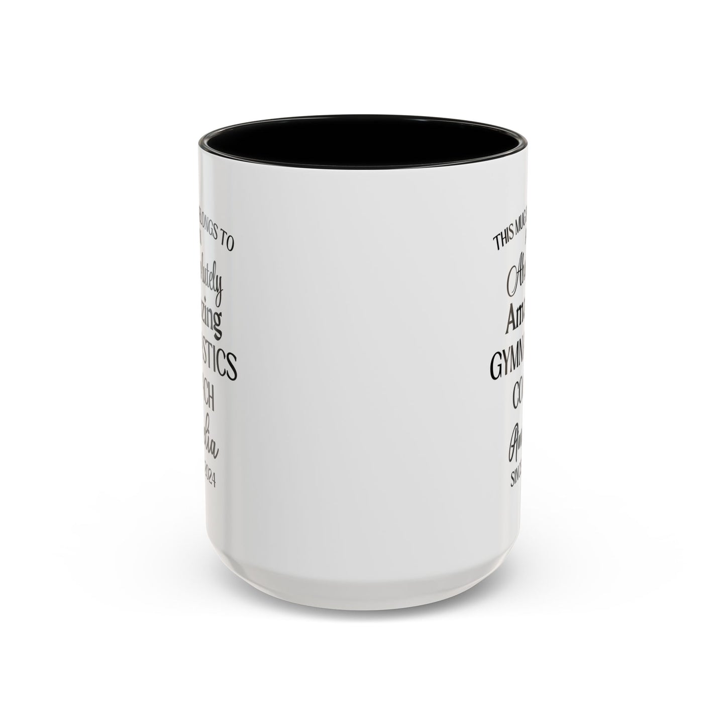 Custom Gymnastics Coach Mug, Funny Gym Coach Gift, Personalized Athlete Trainer Mug, Best Mentor Cup