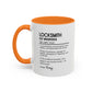 Personalized Locksmith Mug, Funny Dictionary Mug for Key Whisperers, Unique Gift for Locksmiths, Key Tech Mug, Colorful Mugs (11oz, 15oz)