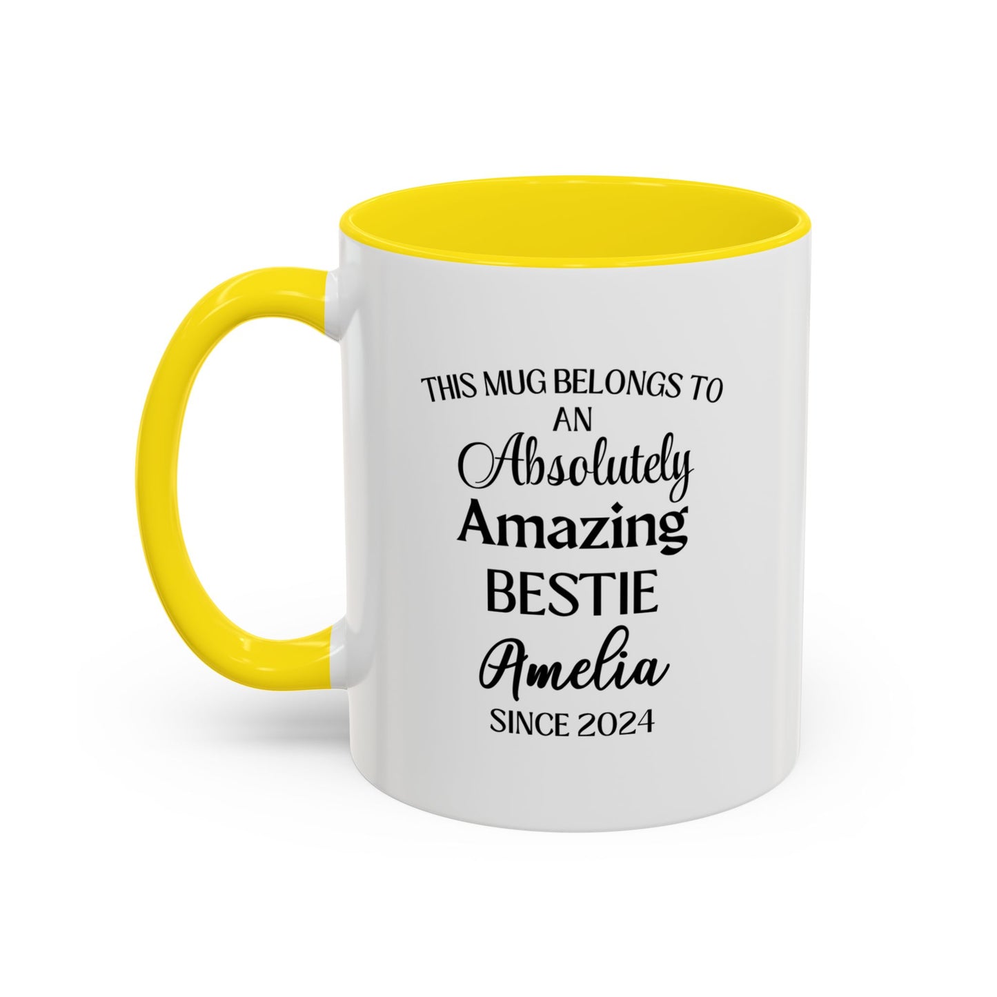 Bestie Mug, Funny Best Friend Gift, Custom BFF Coffee Cup, Personalized Mug for Best Friend, Cute Friendship Gift