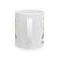Personalized Mother NOAH SOPHIE ZOE Ceramic Mug (11oz, 15oz) - Glossy Finish, December Birthday Design
