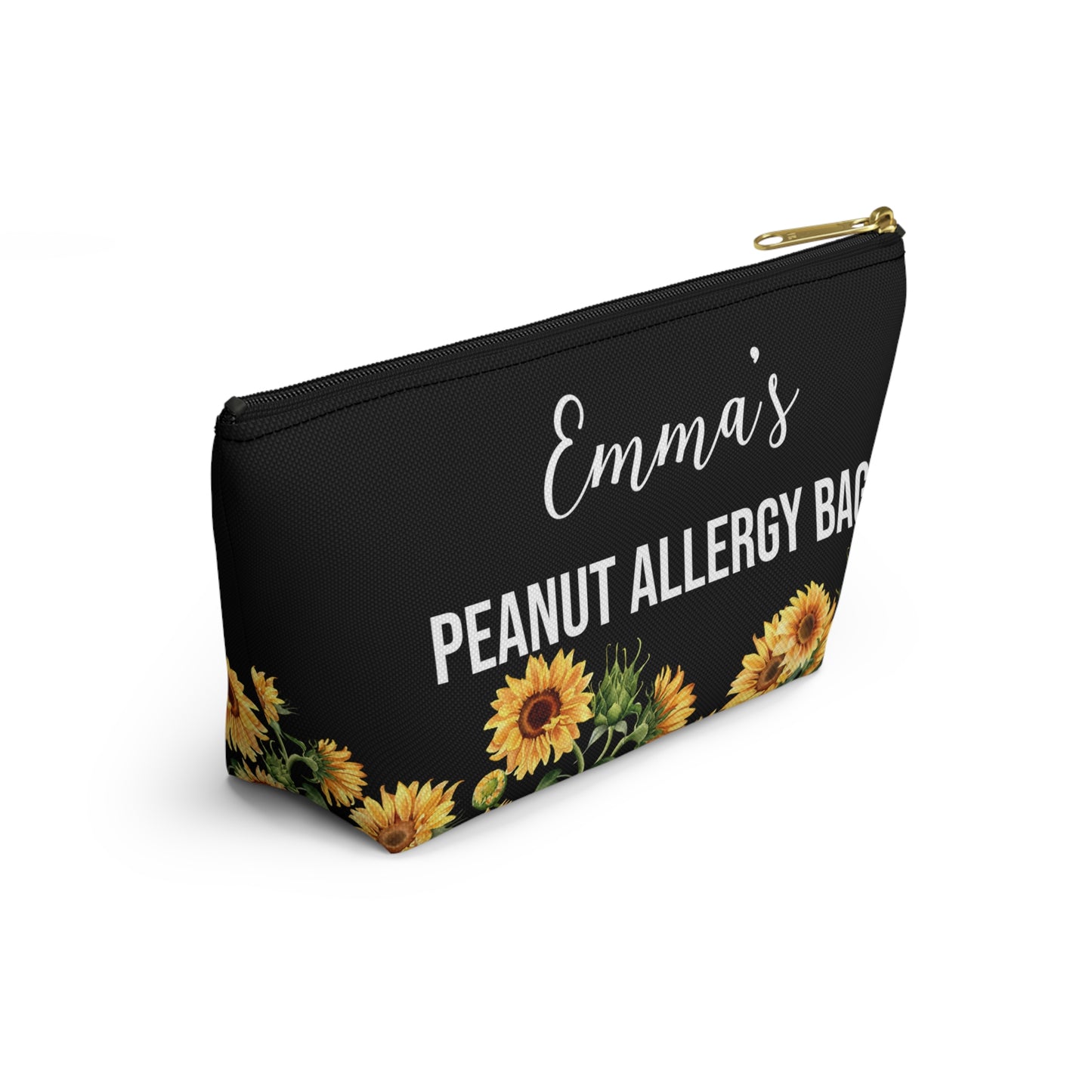 Peanut Allergy Bag Personalized Medical Alert Pouch for EpiPen and Meds Travel Emergency Kit for Severe Food Allergy Essentials