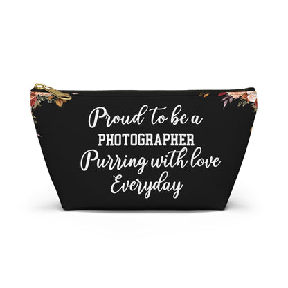 Photographe Essentials Pouch Camera Lover Gift Photographer Organizer Bag Travel Storage Zipper Case For Photo Gear And Accessories