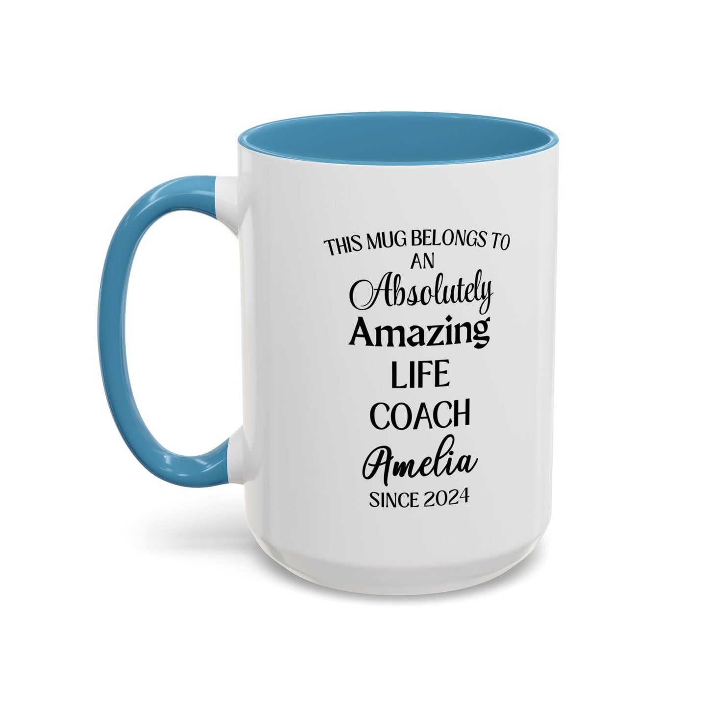 Custom Life Coach Mug, Funny Motivational Mentor Gift, Personalized Coach Mug, Empowerment Coffee Cup