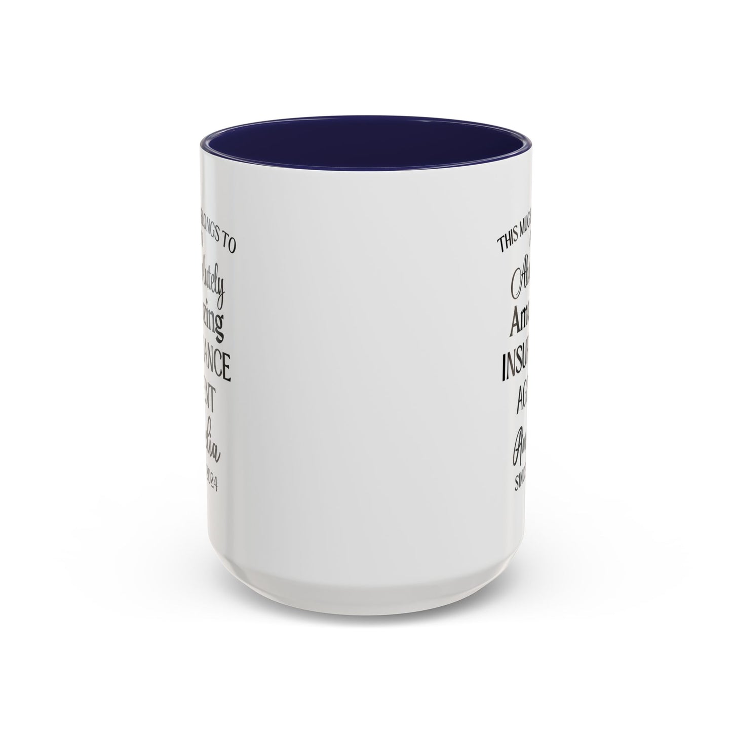 Custom Insurance Agent Mug, Funny Risk Manager Gift, Personalized Office Mug, Financial Advisor Coffee Cup