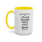 Custom Travel Agent Mug, Funny Globe Trotter Gift, Personalized Vacation Planner Cup, Jet Setter Coffee Mug