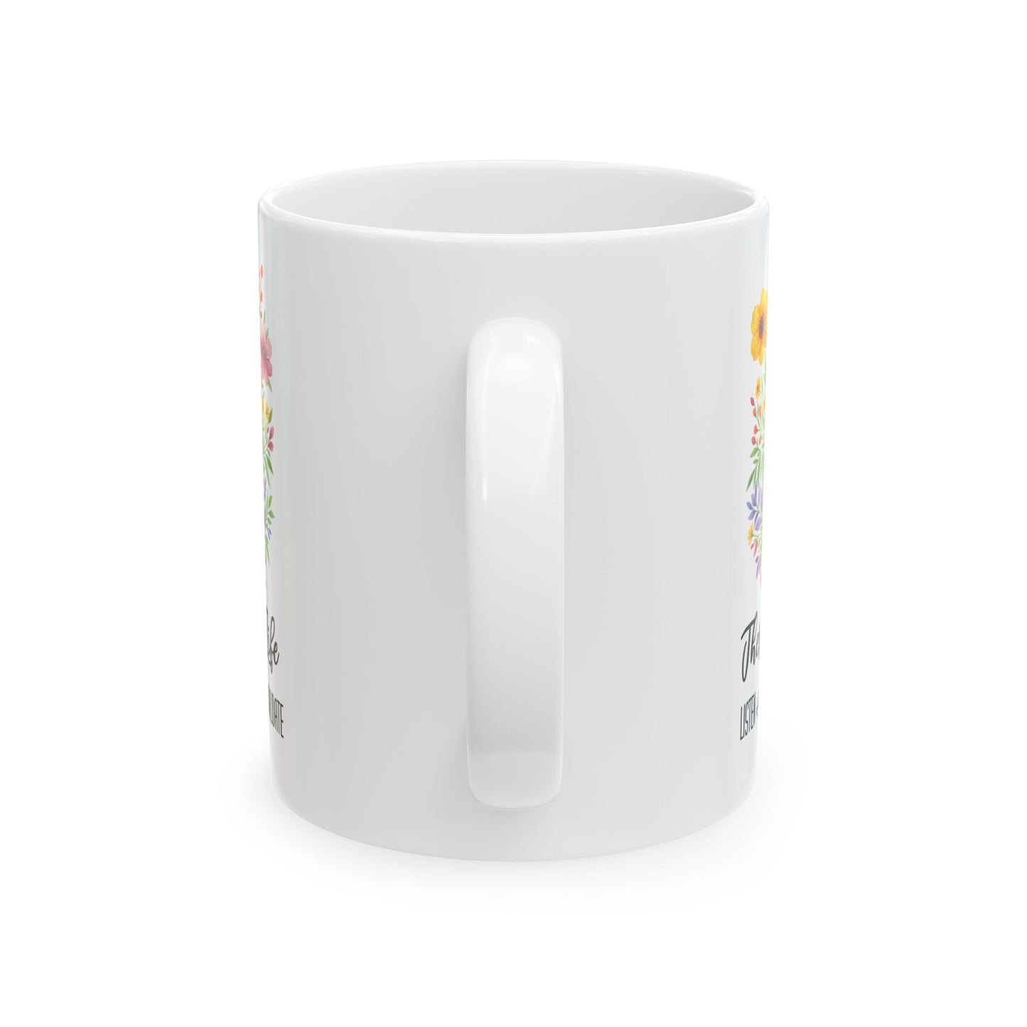 Therapist Life Ceramic Mug - 11oz/15oz | Unique Gift for Mental Health Professionals