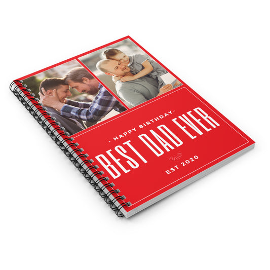 Personalized Dad and Son Journal Book, Custom Memory Notebook, Father and Son Gift, Thoughtful Keepsake for Dad, Birthday or Fathers Day