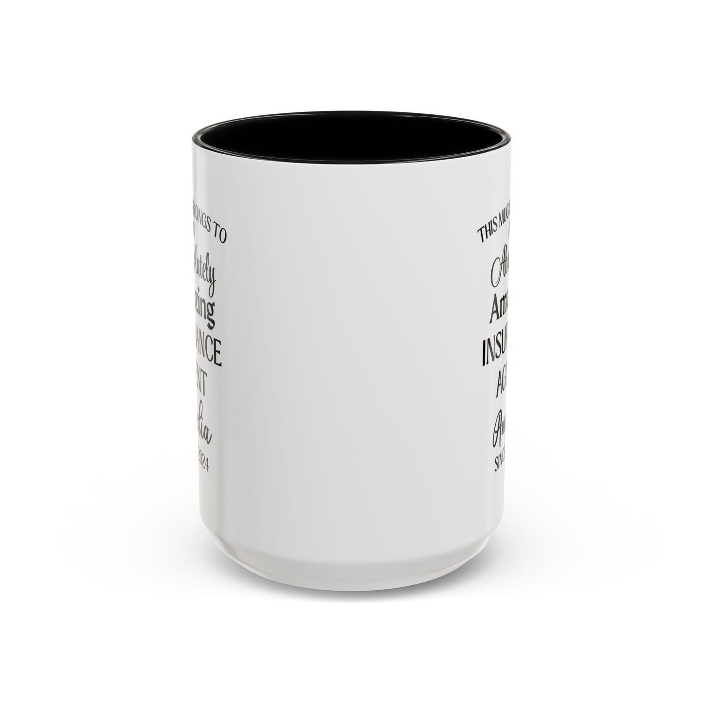 Custom Insurance Agent Mug, Funny Risk Manager Gift, Personalized Office Mug, Financial Advisor Coffee Cup