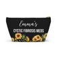 Cystic Fibrosis Meds Pouch for Daily Medication Storage Personalized Medical Travel Bag for Kids and Adults with CF Essentials Inside