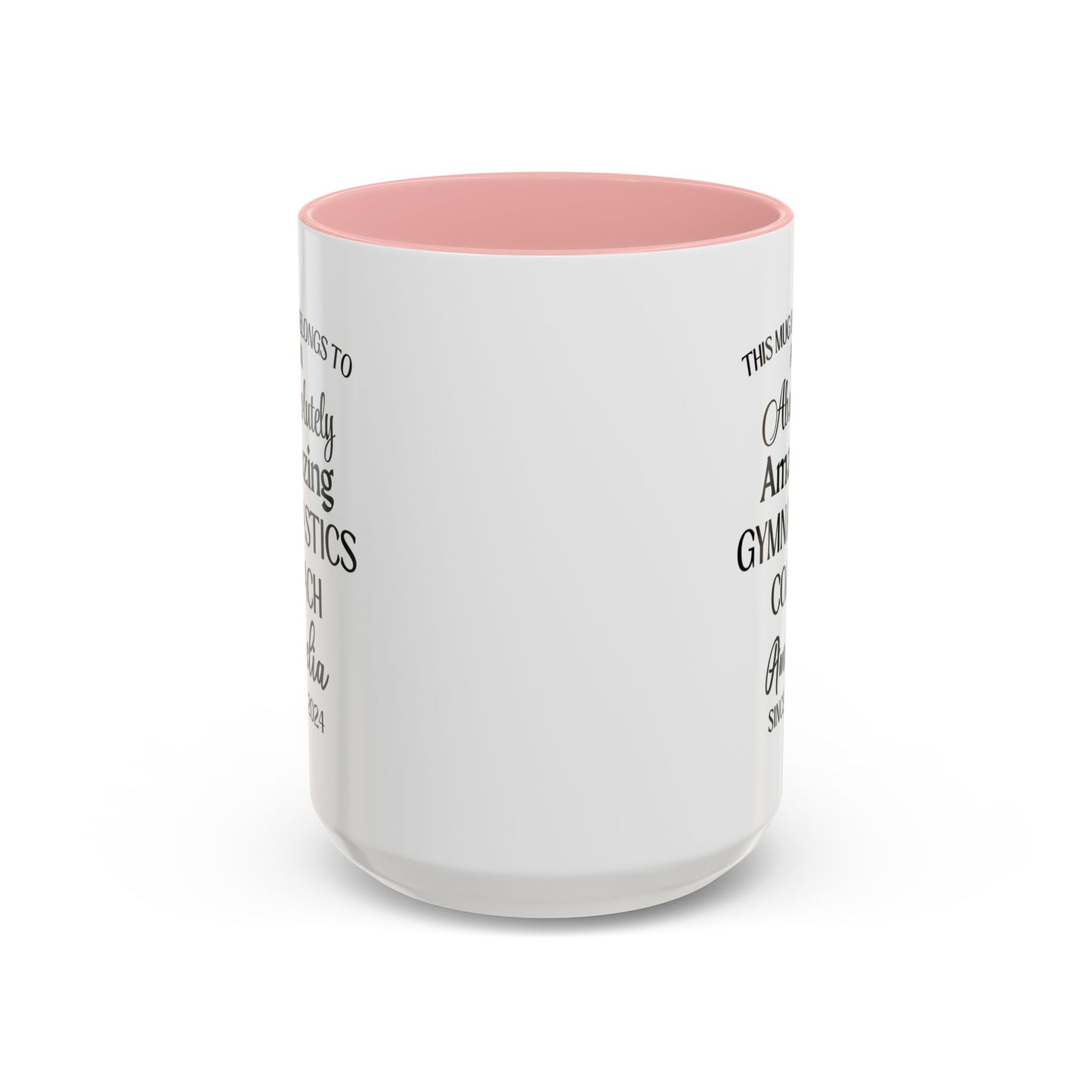 Custom Gymnastics Coach Mug, Funny Gym Coach Gift, Personalized Athlete Trainer Mug, Best Mentor Cup