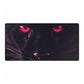 Mystical Panther Desk Mat - Stylish Workspace Decor, Office Accessory, Gaming Matt, Home Office Gift, Red Eyes Design