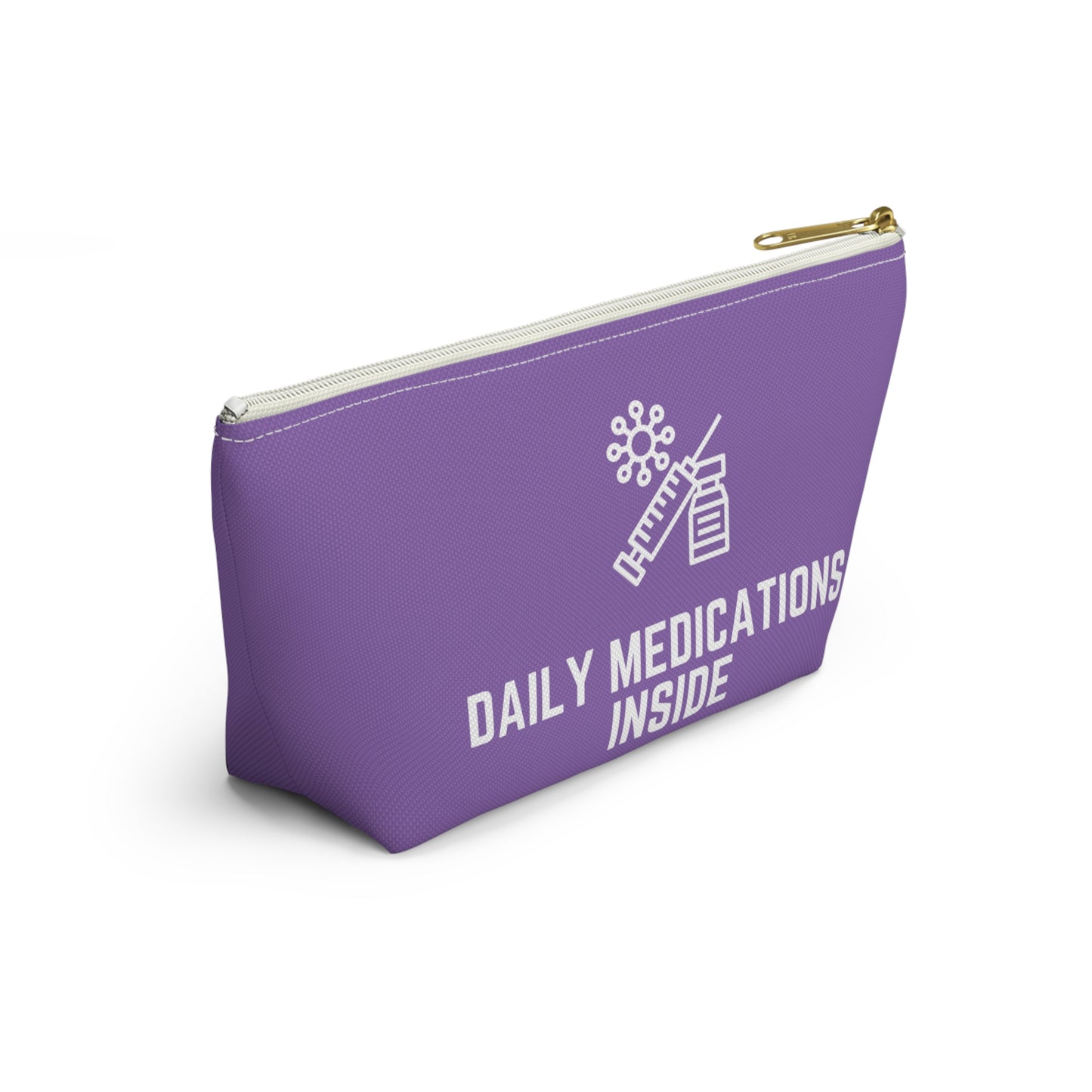 Personalized Daily Medications Inside Pouch for Organized Medication Storage Travel Organizer for Pills and Health Essentials