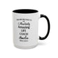 Custom Life Coach Mug, Funny Motivational Mentor Gift, Personalized Coach Mug, Empowerment Coffee Cup
