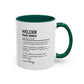 Custom Welder Mug, Spark Bender Dictionary Mug, Funny Welding Gift, Personalized Coffee Cup for Welders, Colorful Mugs 11oz 15oz