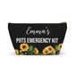 POTS Emergency Kit Personalized Medical Pouch for Dysautonomia Essentials Daily Meds Salt Tabs Electrolytes Travel Supply Organizer