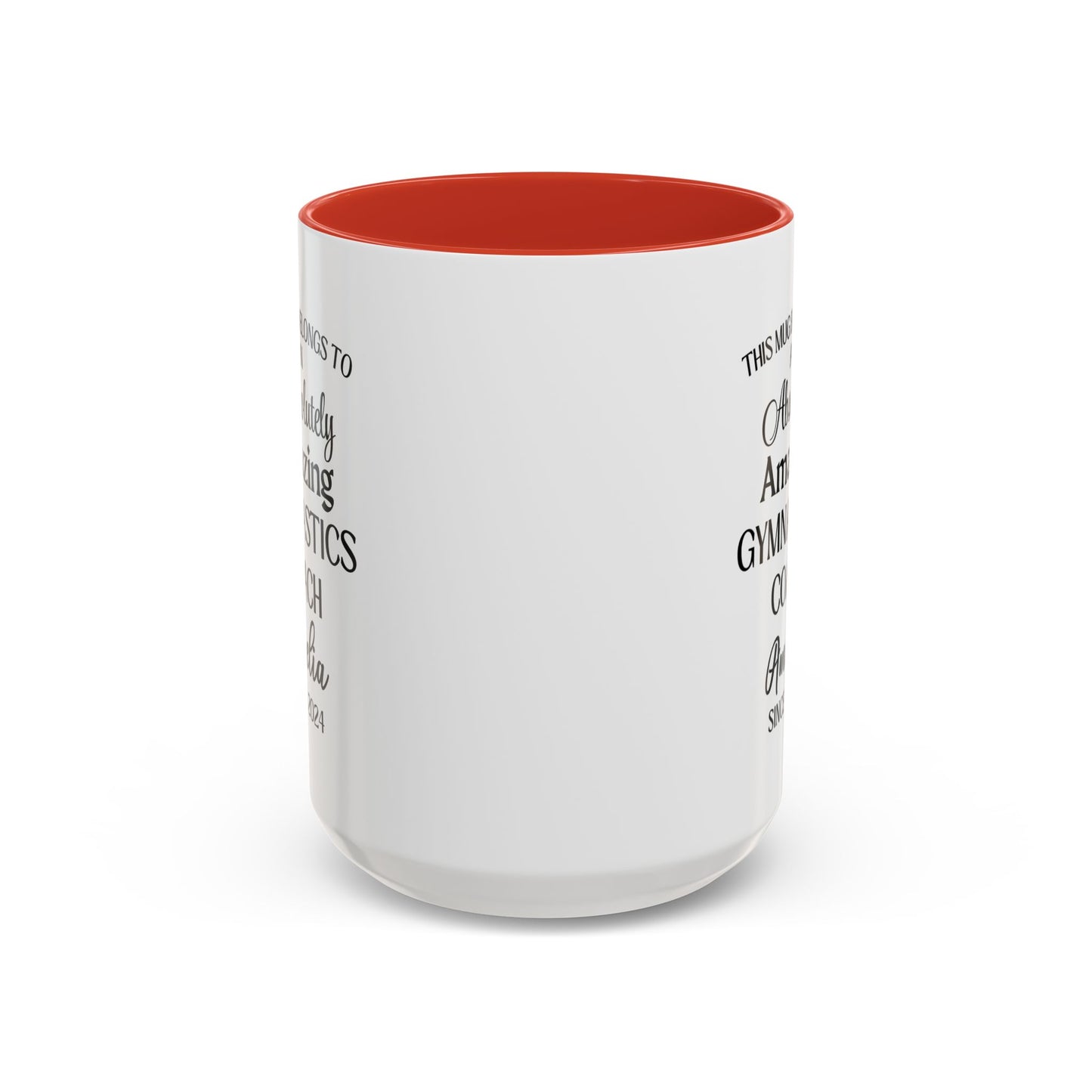 Custom Gymnastics Coach Mug, Funny Gym Coach Gift, Personalized Athlete Trainer Mug, Best Mentor Cup