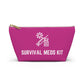 Personalized Survival Meds Kit Pouch for Emergency Medication Storage Travel Organizer for First Aid and Daily Health Essentials