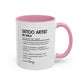 Custom Tattoo Artist Mug, Funny Ink Gift, Tattoo Definition Mug, Personalized Artist Mug, Colorful Mugs (11oz, 15oz)