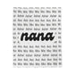 Personalized Nana Blanket, Custom Name Blanket, Gift for Nana, Grandma Gift, Cozy Throw Blanket, Birthday Gift, Mothers Day Gift