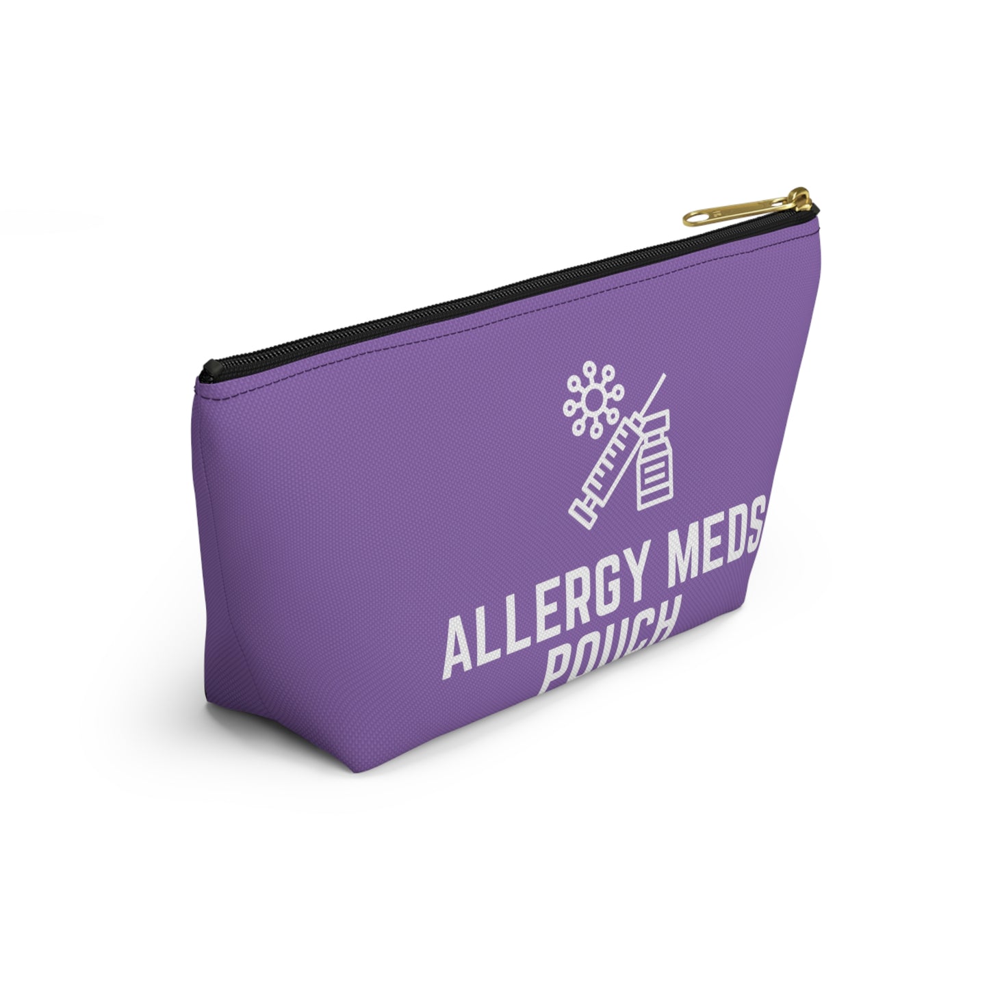 Personalized Allergy Meds Pouch for Medication Storage Travel Organizer for Allergy Relief Tablets and Emergency Essentials