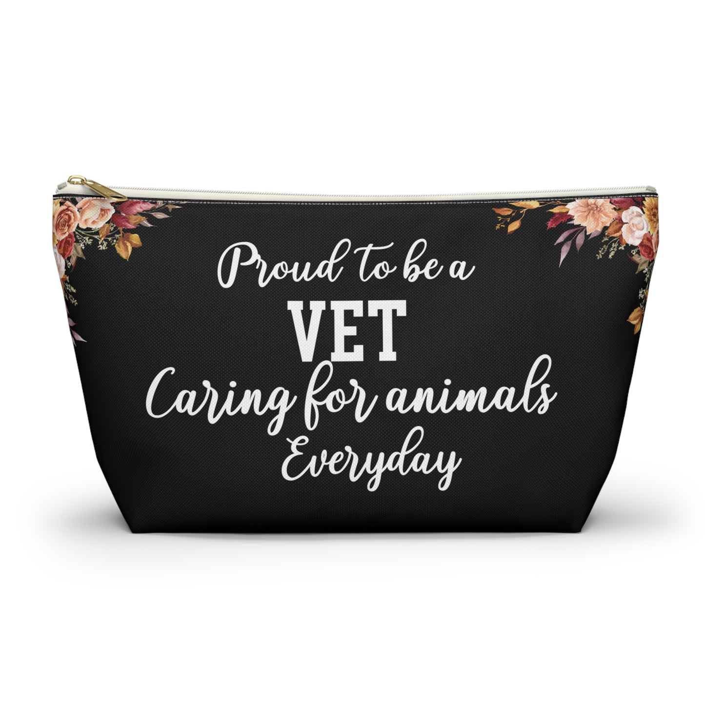 Vet Essentials Pouch Animal Care Organizer Zipper Bag for Veterinarians Medical Supplies Storage Portable and Durable Gift for Vets