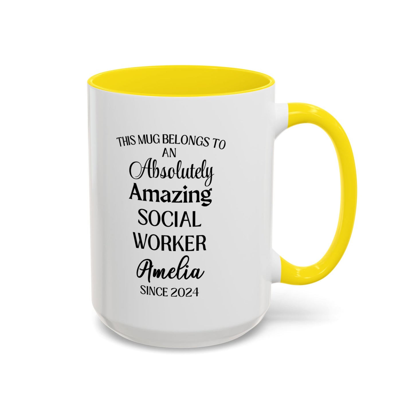 Mug, Custom Social Worker Gift, Personalized Mental Health Cup, Appreciation Coffee, Funny Therapist, Social Work Graduation, Office Decor