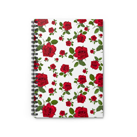 Personalized Flower Journal Book, Custom Floral Notebook with Name, Gift for Her, Cute Writing Journal, Garden Lover Gift, Memory Book