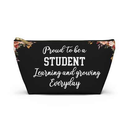 Student Essentials Pouch School Supplies Organizer Pencil Case Study Kit Zipper Bag For Teens Kids College Stationery Holder