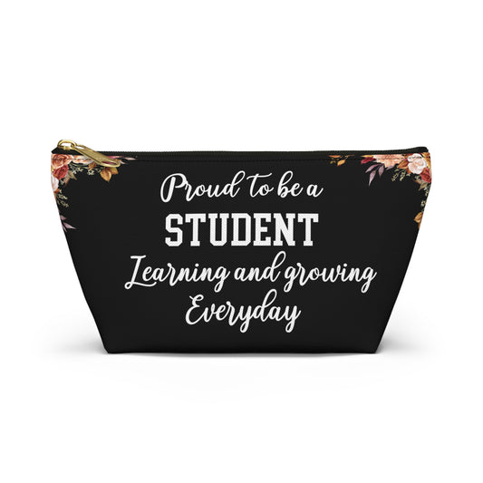 Student Essentials Pouch School Supplies Organizer Pencil Case Study Kit Zipper Bag For Teens Kids College Stationery Holder