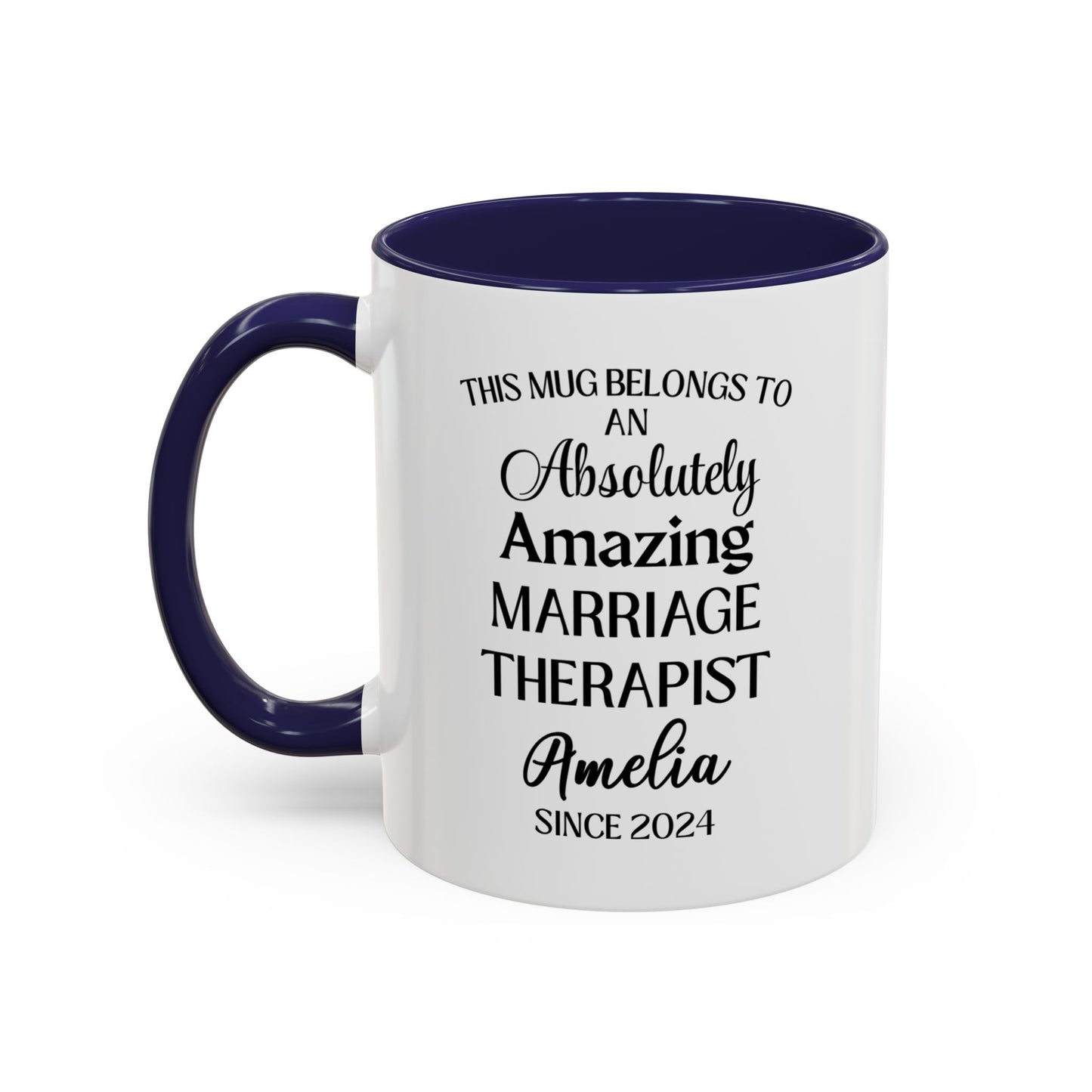 Coffee Mug, Custom Marriage Therapist Mug, Funny Relationship Counselor Gift, Personalized Couples Coach Cup, Gift for Couples, Wedding